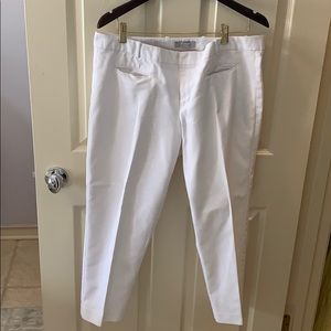 Gap Cropped slim work pants